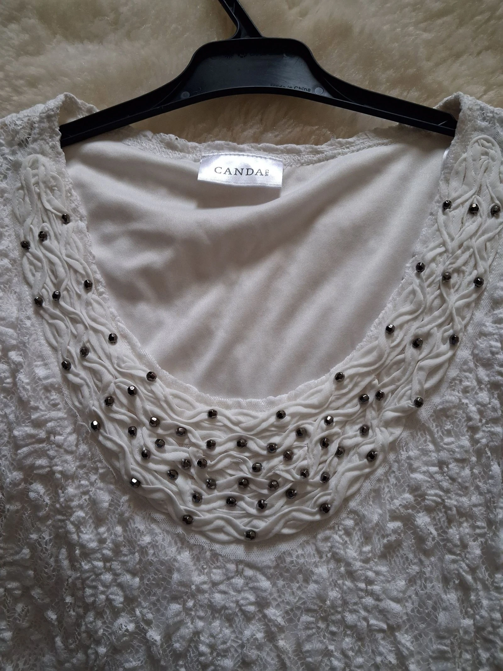 Linda túnica branca C&A tamanho 48 – photo 6